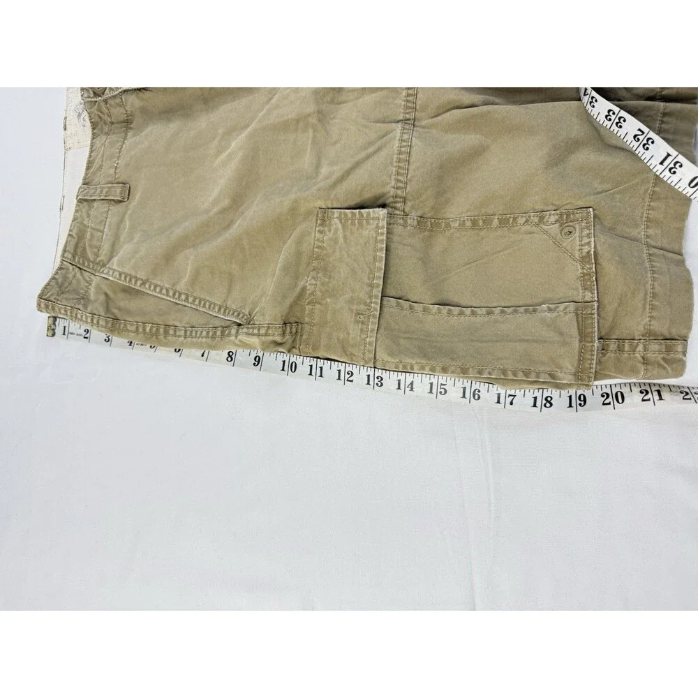 Vintage NWT Polo Rugby Ralph Lauren Officer Cargo Shorts Sand Tan